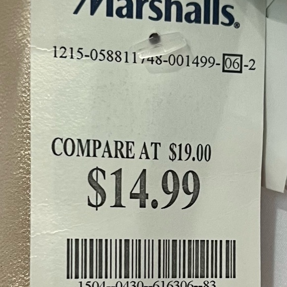 NWT Naked Zebra High Neck 3-Button Back of Neck Closure - Picture 5 of 7